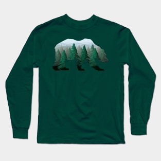 Woodland Bear Long Sleeve T-Shirt